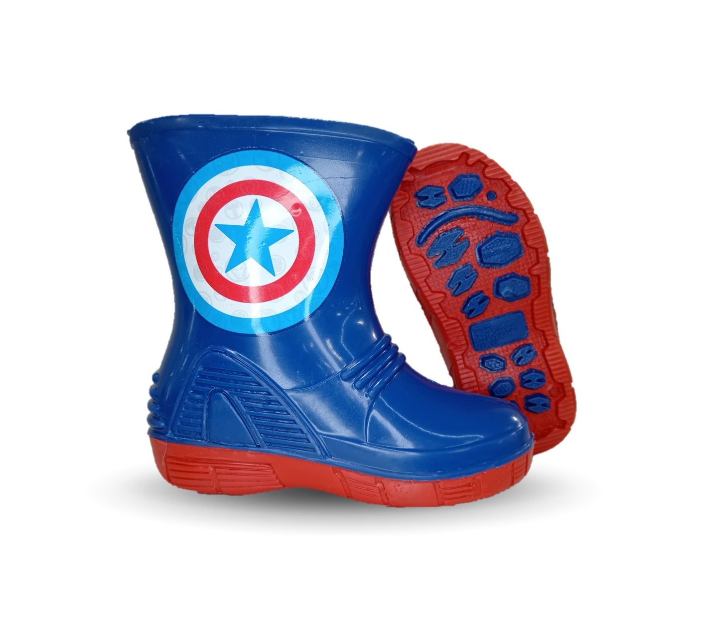 Bota para Lluvia Bubble Gummers 5159 Rey/Rojo para niño