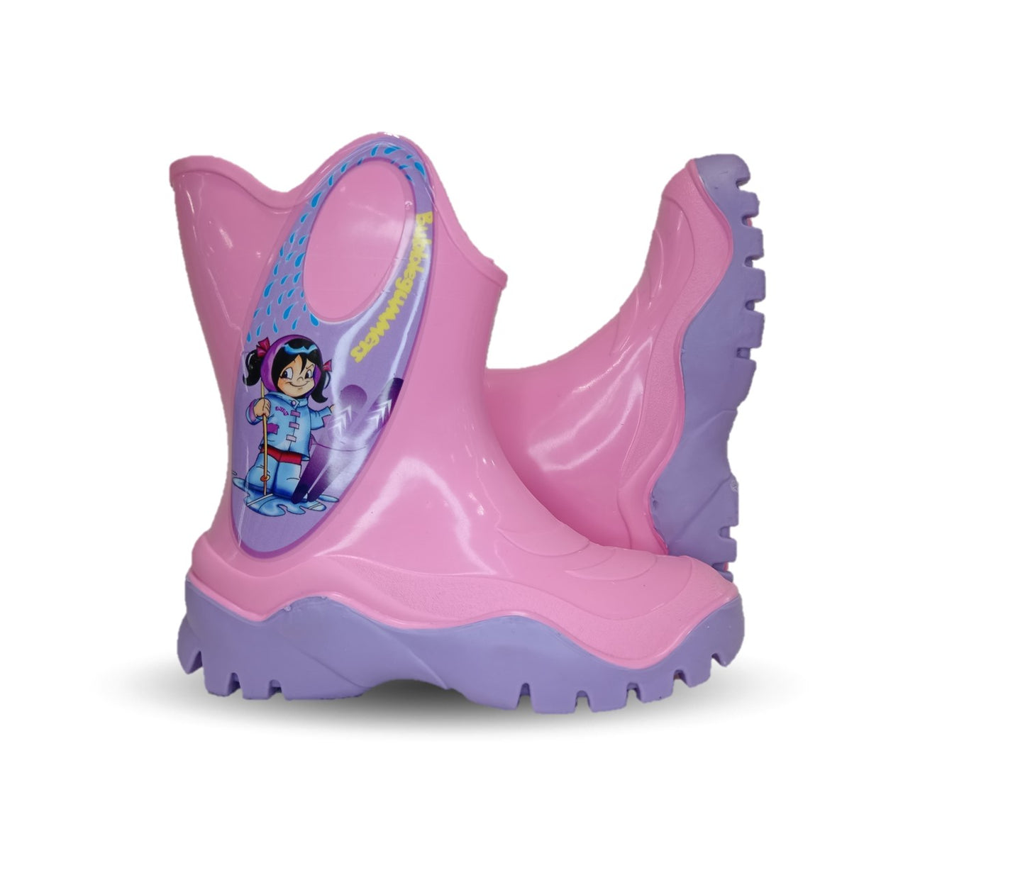 Bota para Lluvia Bubble Gummers 6154 Rosa/Lila para niña