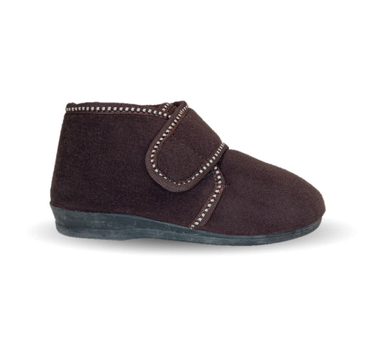 Pantuflas Cabrales 1025 Café para mujer