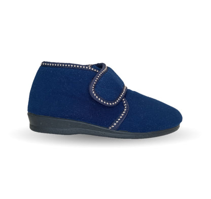 Pantuflas Cabrales 1025 Azul Marino para mujer