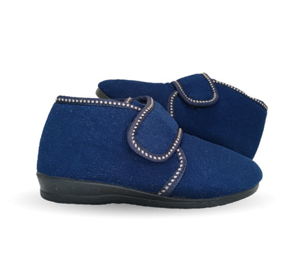 Pantuflas Cabrales 1025 Azul Marino para mujer