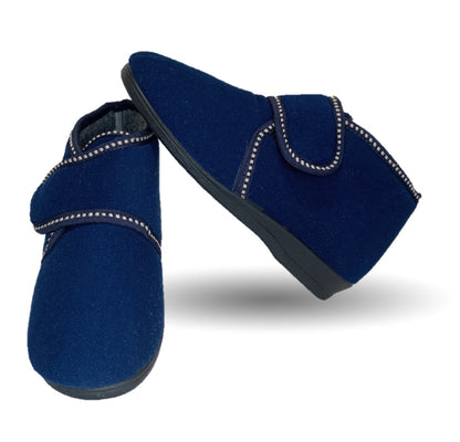 Pantuflas Cabrales 1025 Azul Marino para mujer
