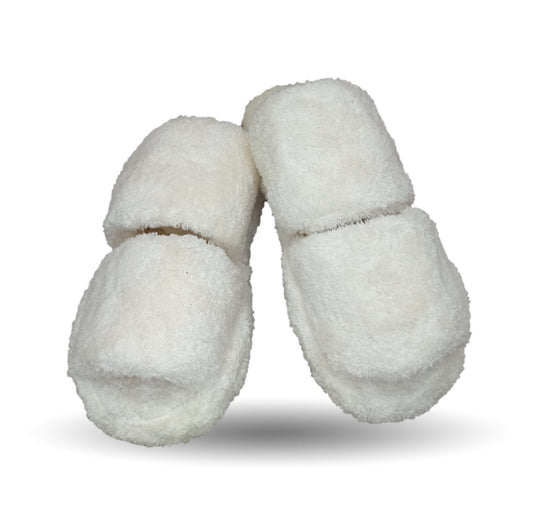 Pantuflas Cabrales 4434 Hueso para mujer