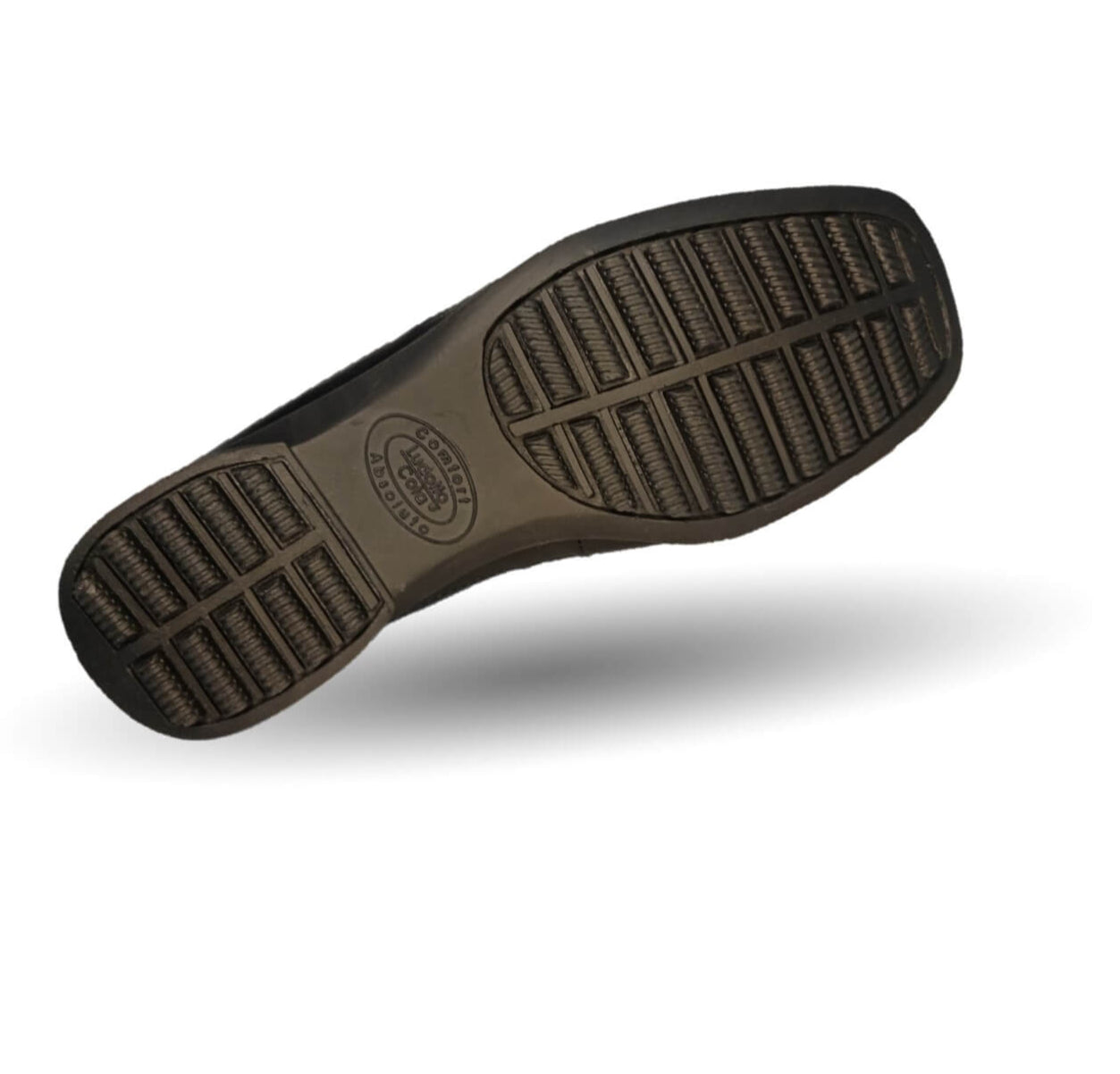 Zapato de Confort y Casual de piel de ternera con Shock Point Capricho 173 Azul Marino para mujer