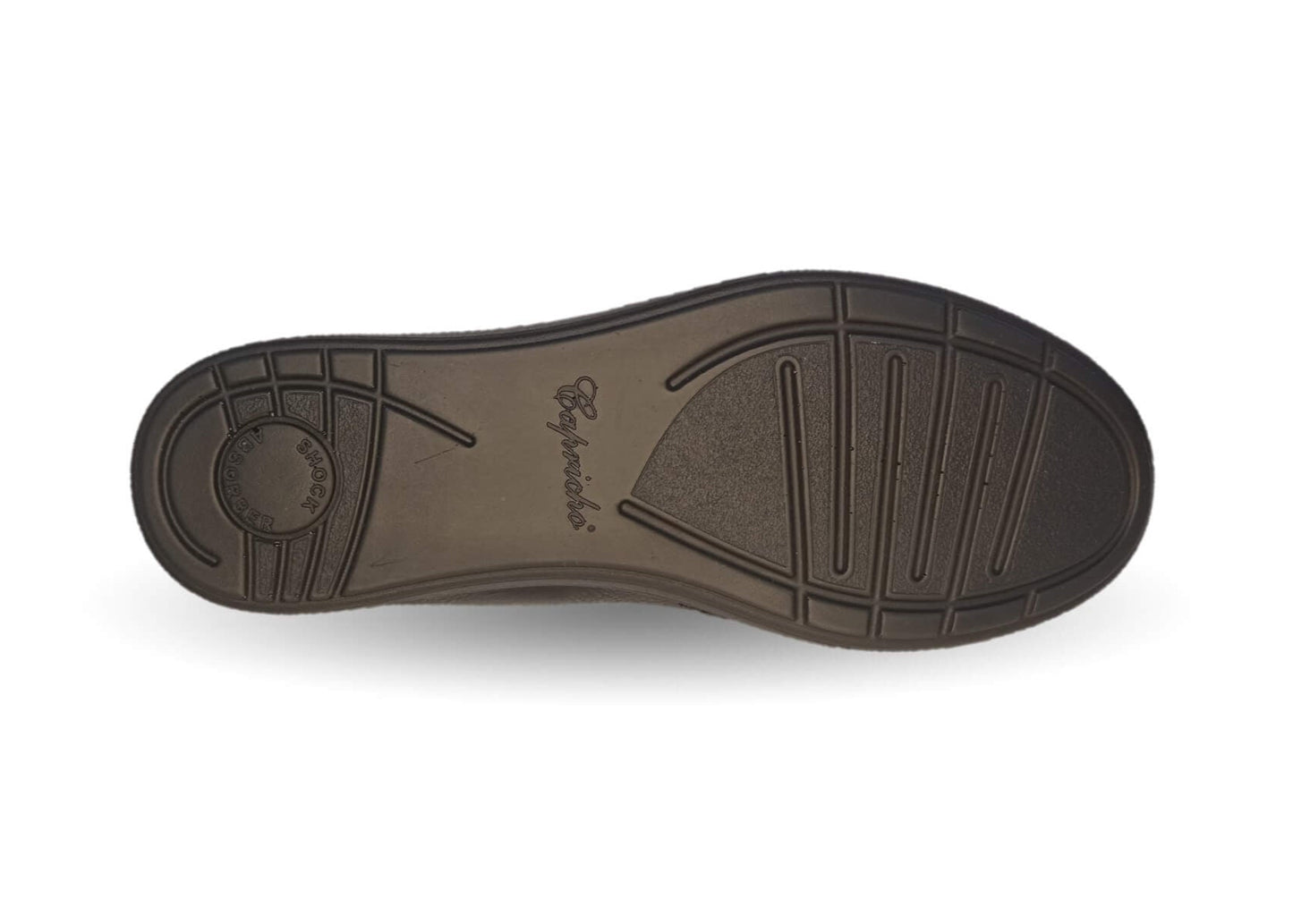 Zapato de Confort y Casual de piel de ternera con Shock Point Capricho 72013 Negro para mujer
