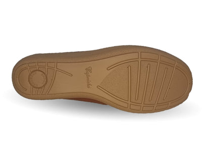 Zapato de Confort y Casual de piel de ternera con Shock Point Capricho 73014 Brandy para mujer