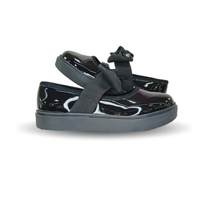 Zapato Escolar y Casual Chabelo 691 Charol Negro para niña