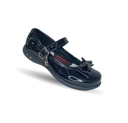 Calzado Escolar y Casual Chabelo 857 Charol Negro para niña