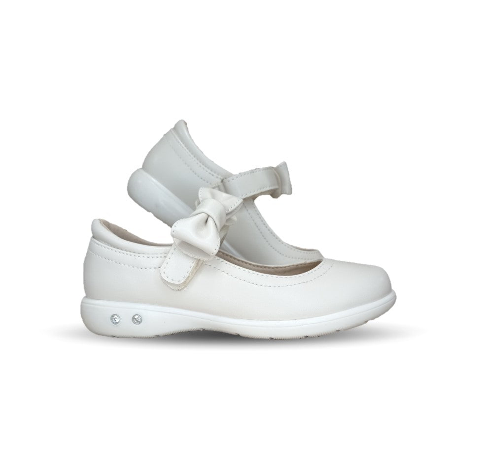 Zapato Casual con contactel Chabelo 884 Ostión para niña