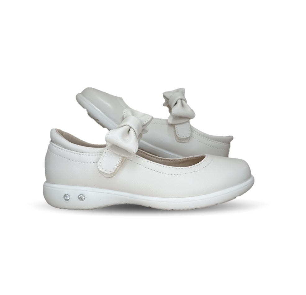 Zapato Casual con contactel Chabelo 884 Ostión para niña