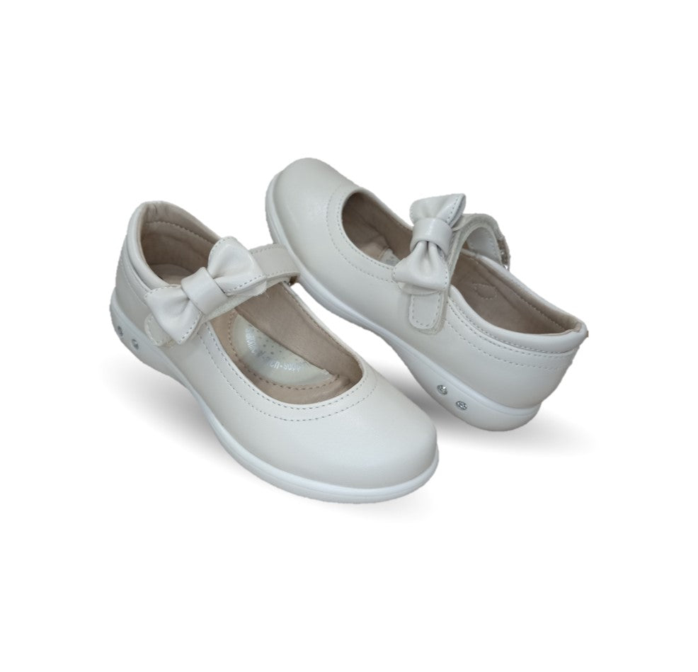 Zapato Casual con contactel Chabelo 884 Ostión para niña