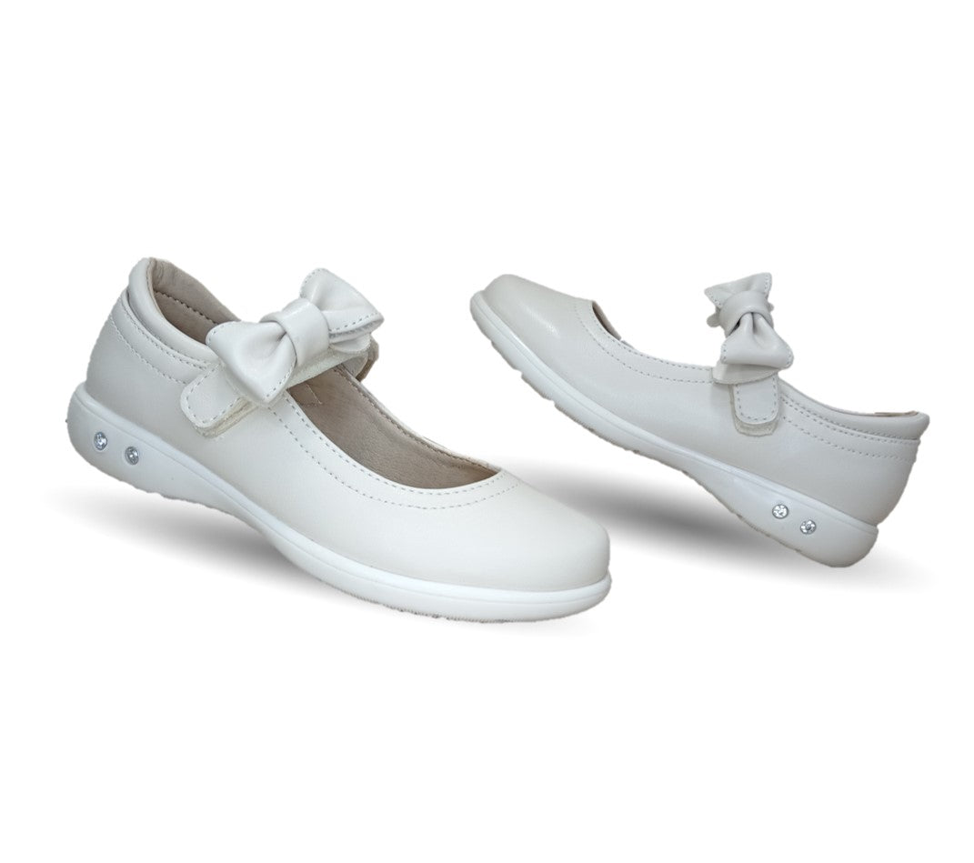 Zapato Casual con contactel Chabelo 884 Ostión para niña