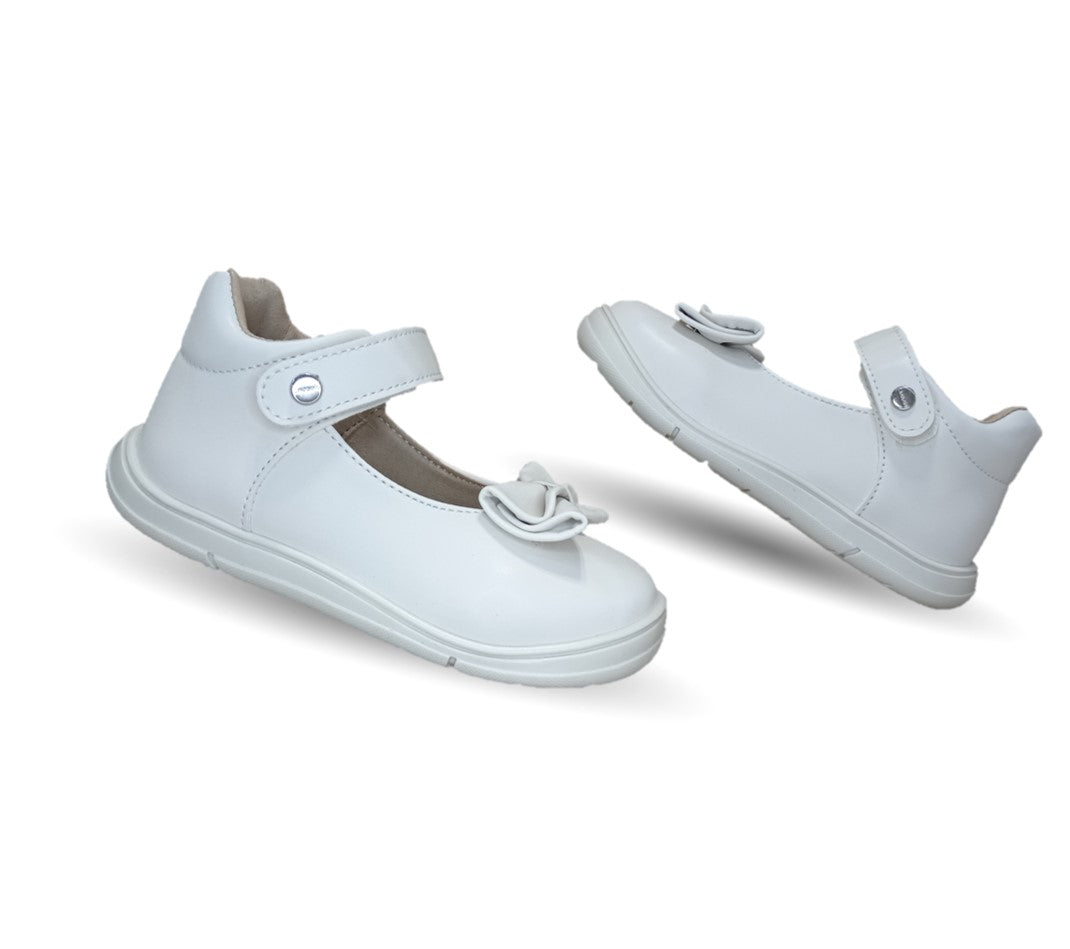 Zapato Casual con contactel Chabelo 973 Latte para niña