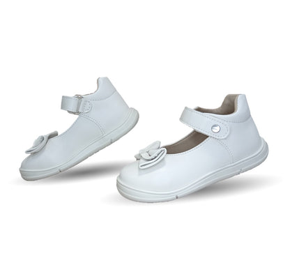 Zapato Casual con contactel Chabelo 973 Latte para niña