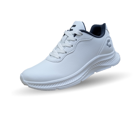 Tenis Deportivo Charly 9173 Blanco/Gris para mujer