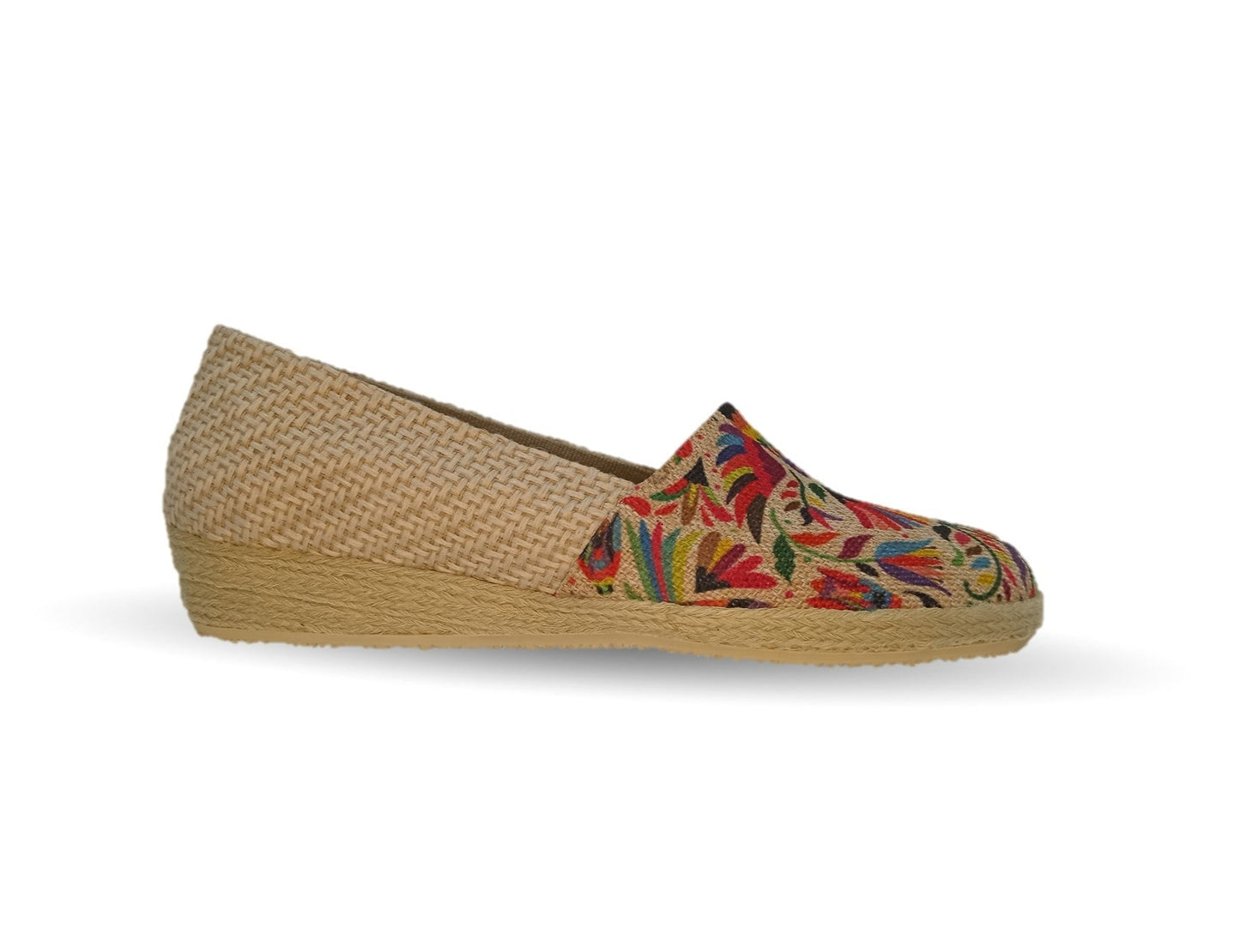 Zapato Casual de moda con yute natural Lady Christian 333 Otomí para mujer