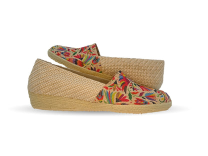 Zapato Casual de moda con yute natural Lady Christian 333 Otomí para mujer