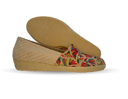 Zapato Casual de moda con yute natural Lady Christian 333 Otomí para mujer