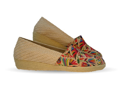 Zapato Casual de moda con yute natural Lady Christian 333 Otomí para mujer