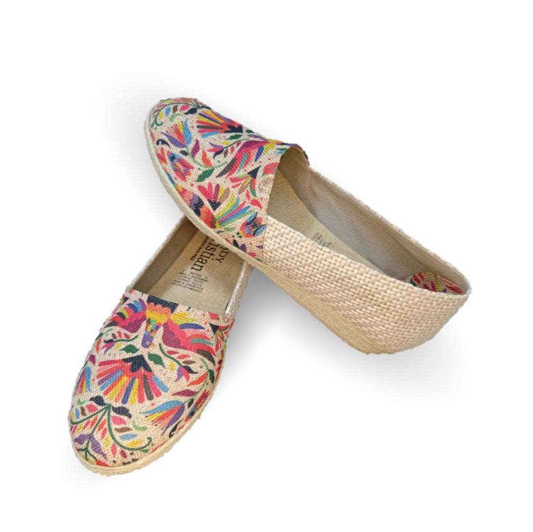 Zapato Casual de moda con yute natural Lady Christian 333 Otomí para mujer