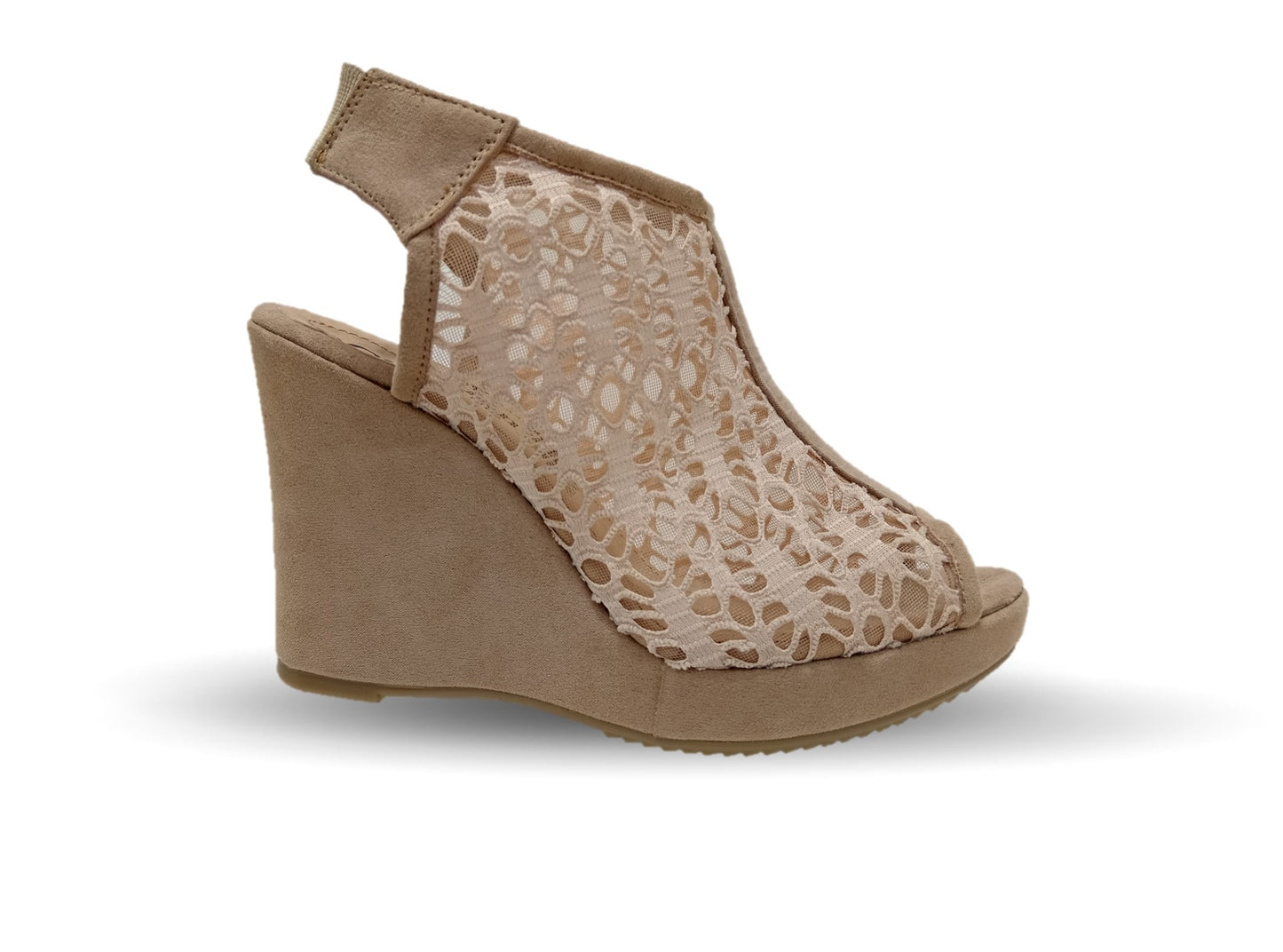 Sandalia Casual de moda con tacón alto Lady Christian 701 Arena para mujer