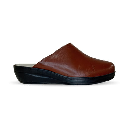 Zapato tipo sueco de Confort y Casual de piel de cabra Cielo 60 Madera para mujer