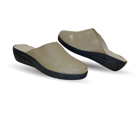 Zapato tipo sueco de Confort y Casual de piel de cabra Cielo 60 Pathé para mujer