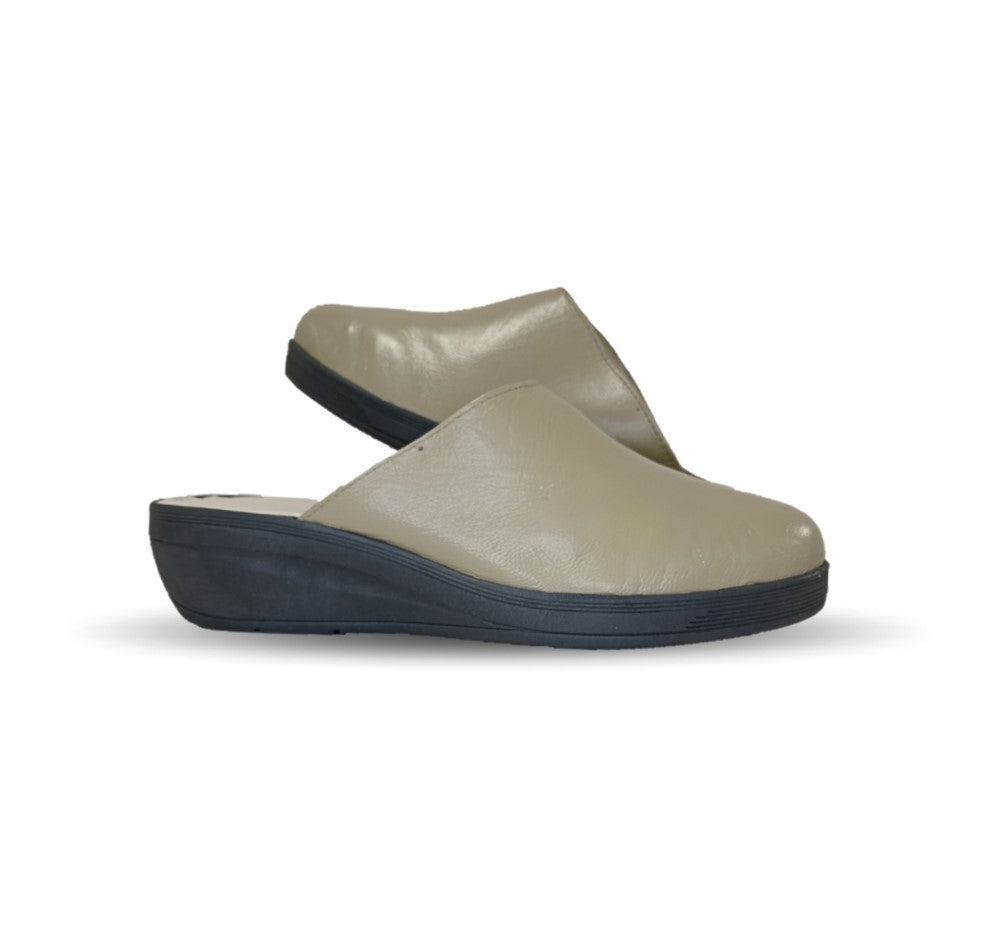 Zapato tipo sueco de Confort y Casual de piel de cabra Cielo 60 Pathé para mujer