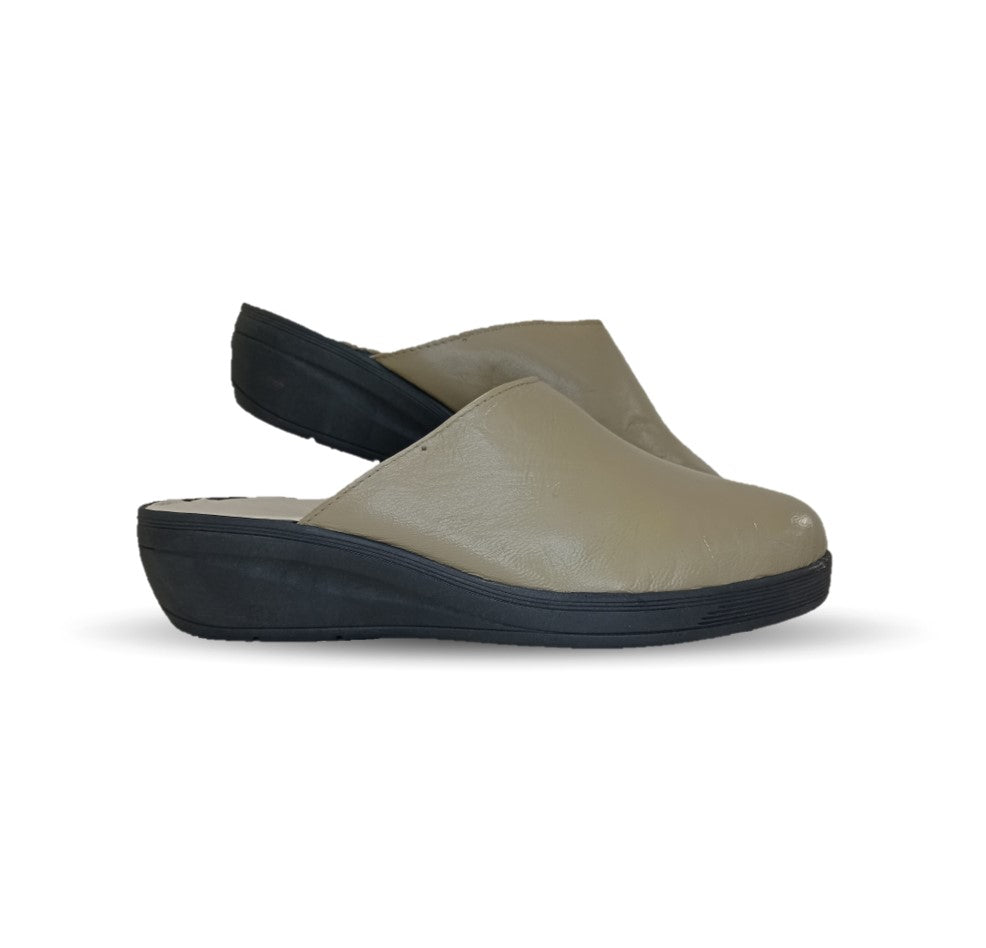 Zapato tipo sueco de Confort y Casual de piel de cabra Cielo 60 Pathé para mujer