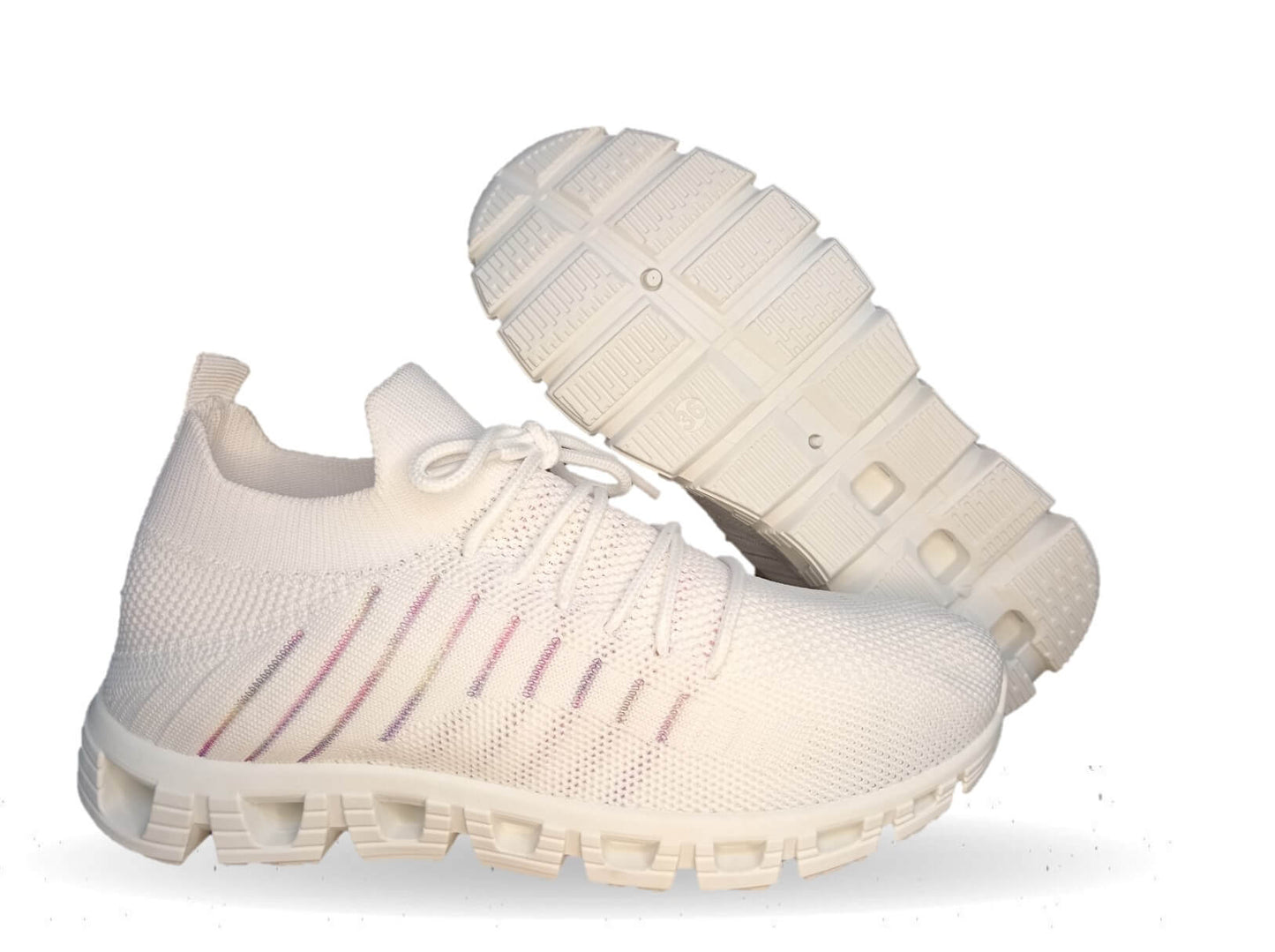 Tenis Deportivo de inyección Click 1 Blanco para mujer