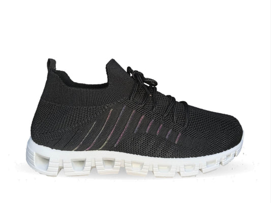 Tenis Deportivo de inyección Click 1 Negro para mujer