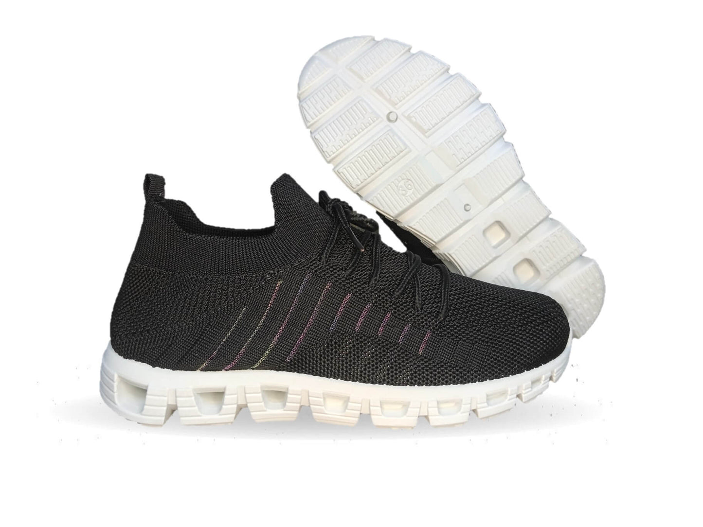 Tenis Deportivo de inyección Click 1 Negro para mujer