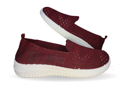 Tenis Urbano de inyección Click 39927 Vino para mujer