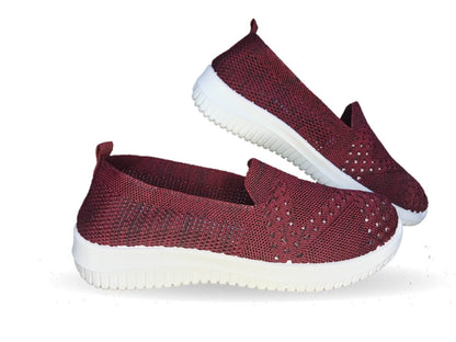 Tenis Urbano de inyección Click 39927 Vino para mujer