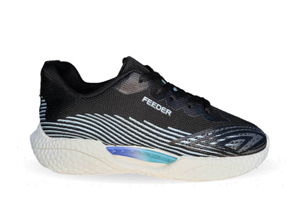 Tenis Deportivo de inyección Click 40313 Negro/Azul para mujer