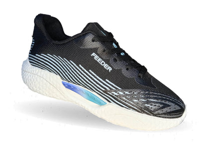 Tenis Deportivo de inyección Click 40313 Negro/Azul para mujer
