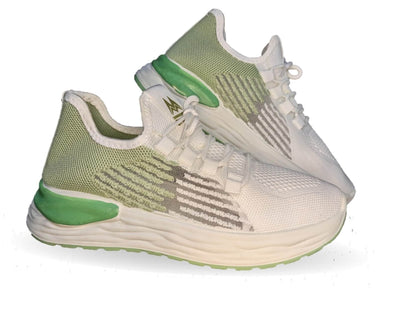 Tenis Deportivo de inyección Click 40573 Blanco/Verde para mujer