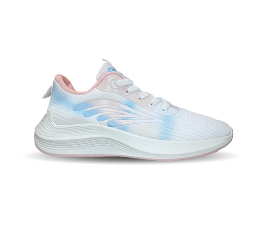 Tenis Deportivo de inyección Click 41371 Blanco/Multicolor para mujer