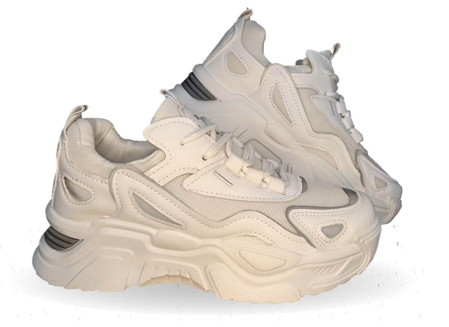 Tenis Deportivo de inyección Click 41543 Blanco para mujer