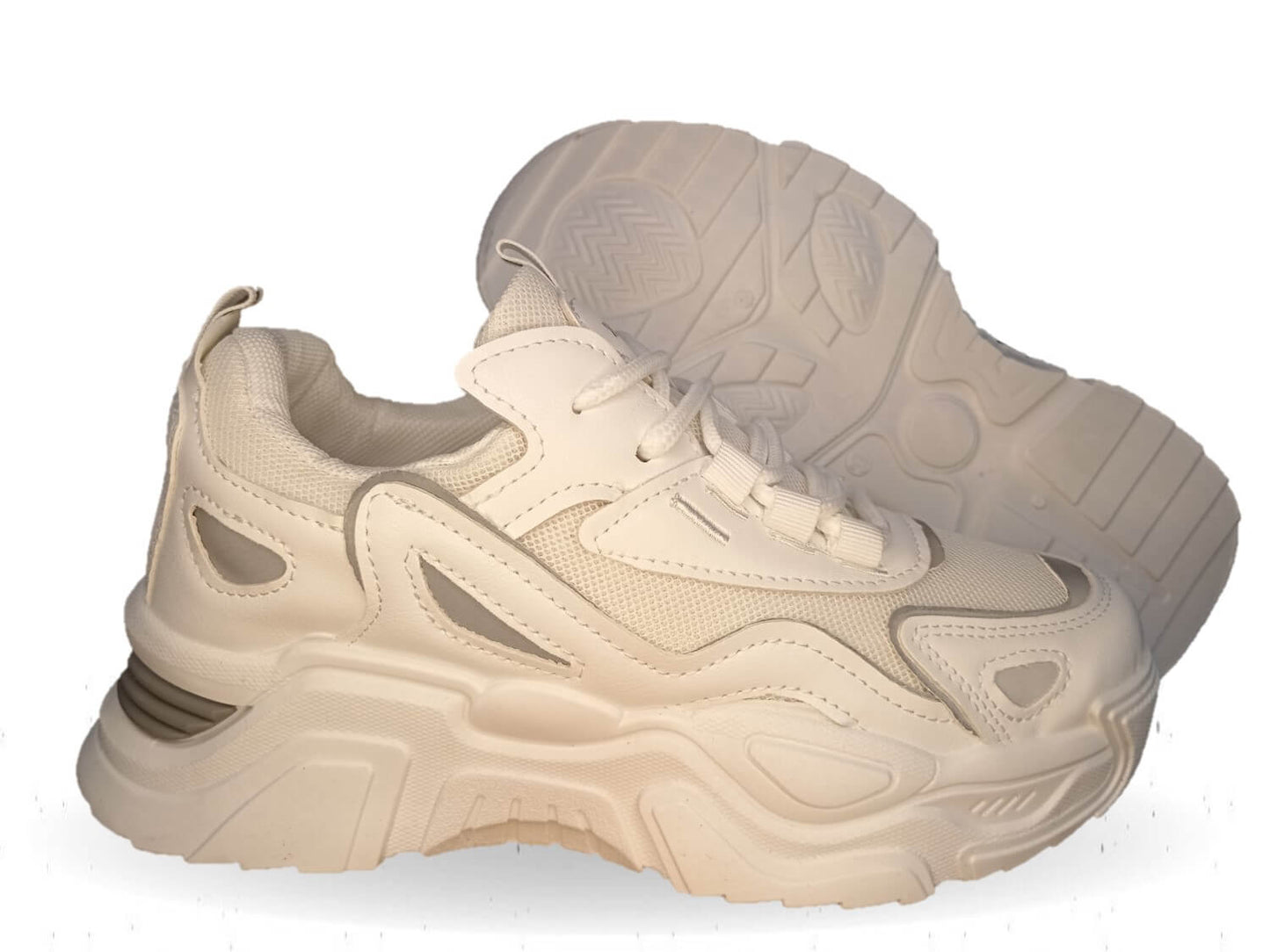 Tenis Deportivo de inyección Click 41543 Blanco para mujer