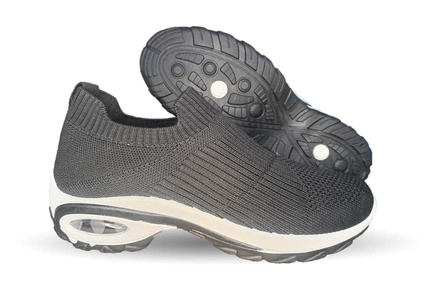 Tenis Deportivo de inyección con burbuja de aire Click 42832 Negro para mujer