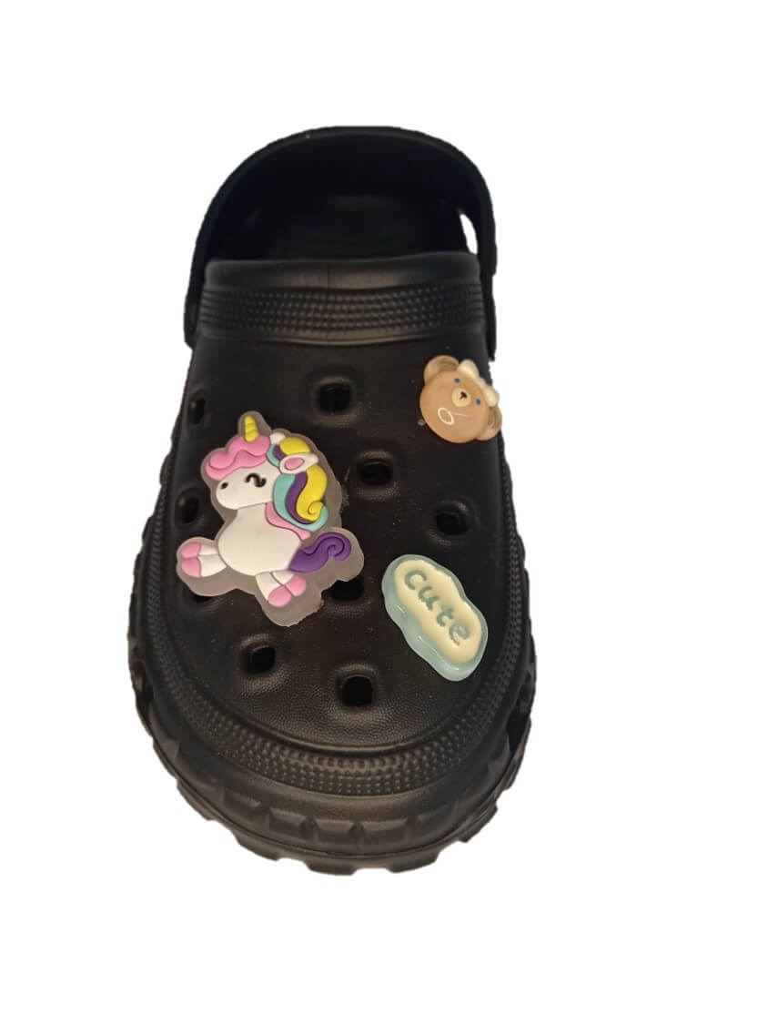 Sandalia Click 45006 Negro para niña