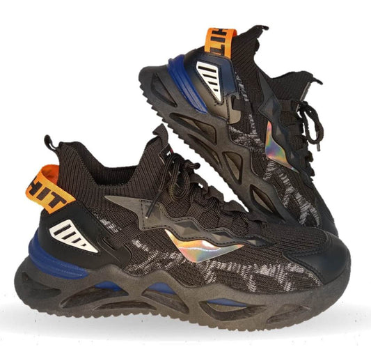 Tenis Deportivo de inyección Click 40141 Negro Multi para hombre