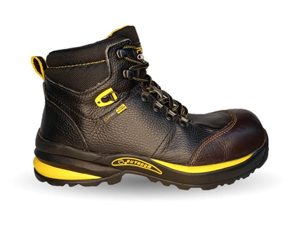 Botas Industriales y Casuales de piel con casco dieléctrico Cliff 5042 Negro para hombre