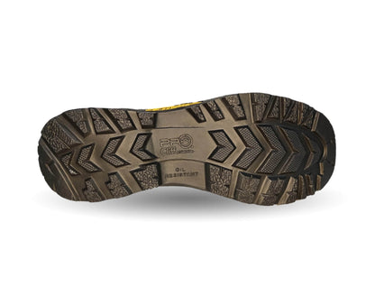 Botas Industriales y Casuales de piel con casco dieléctrico Cliff 5042 Negro para hombre