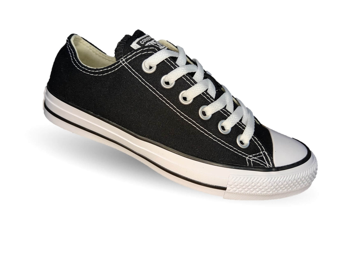 Tenis Urbano Converse 100 Negro Unisex para hombre y mujer