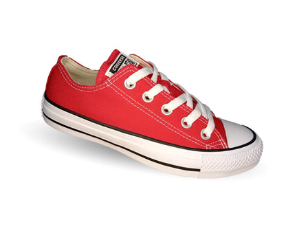 Tenis Urbano Converse 100 Rojo Unisex para hombre y mujer