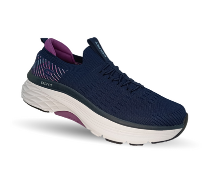 Tenis Deportivo con tecnología Breathable Court 1106 Marino/Morado para mujer
