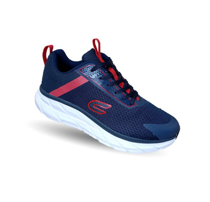 Tenis Deportivo Court 1115 Marino/Rojo para hombre