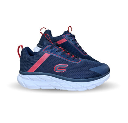 Tenis Deportivo Court 1115 Marino/Rojo para hombre